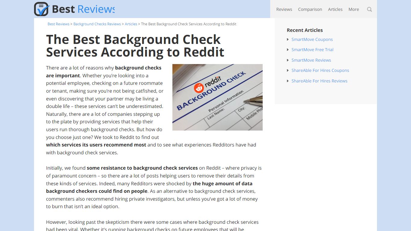 The Best Background Check Services According to Reddit